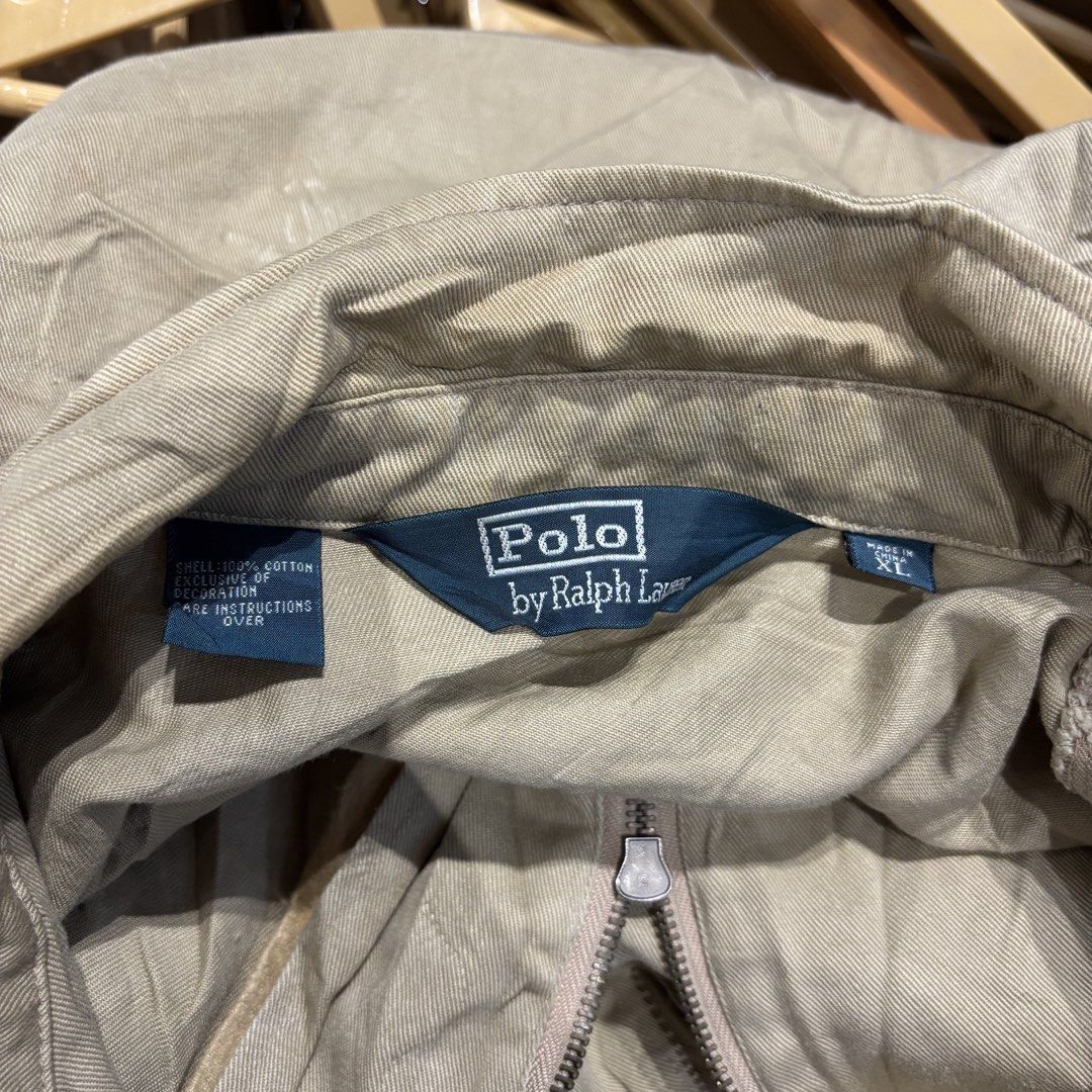 RL Harrington Jacket (Category: Coats, Jackets and Outerwear) located in Bacolod City. Submitted by Hanap_ukay (Listing ID 1466465886, Image 3). Description: RL Harrington Jacket Size: XL Excellent Issue: Stains 3,500.