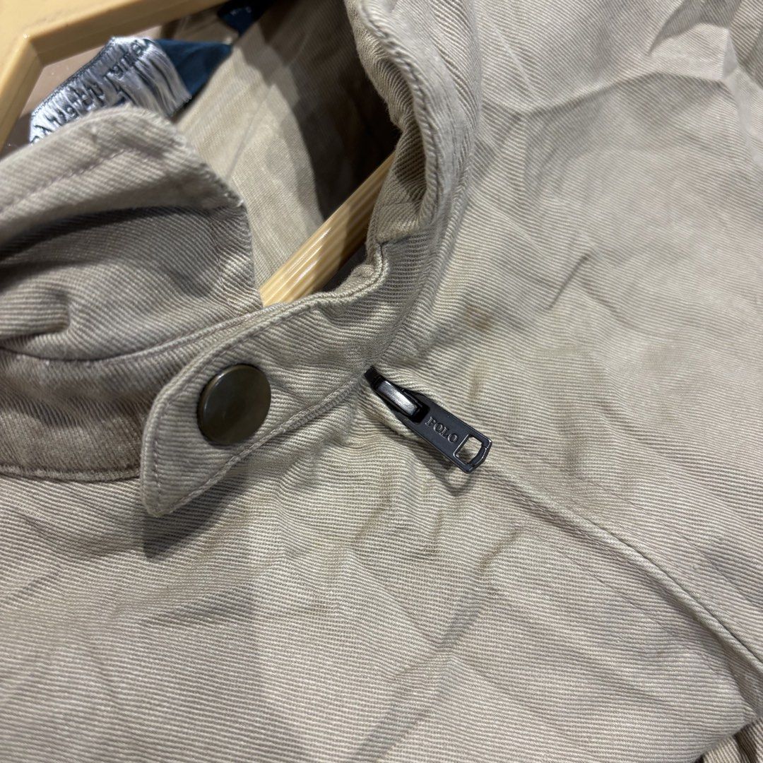 RL Harrington Jacket (Category: Coats, Jackets and Outerwear) located in Bacolod City. Submitted by Hanap_ukay (Listing ID 1466465886, Image 2). Description: RL Harrington Jacket Size: XL Excellent Issue: Stains 3,500.