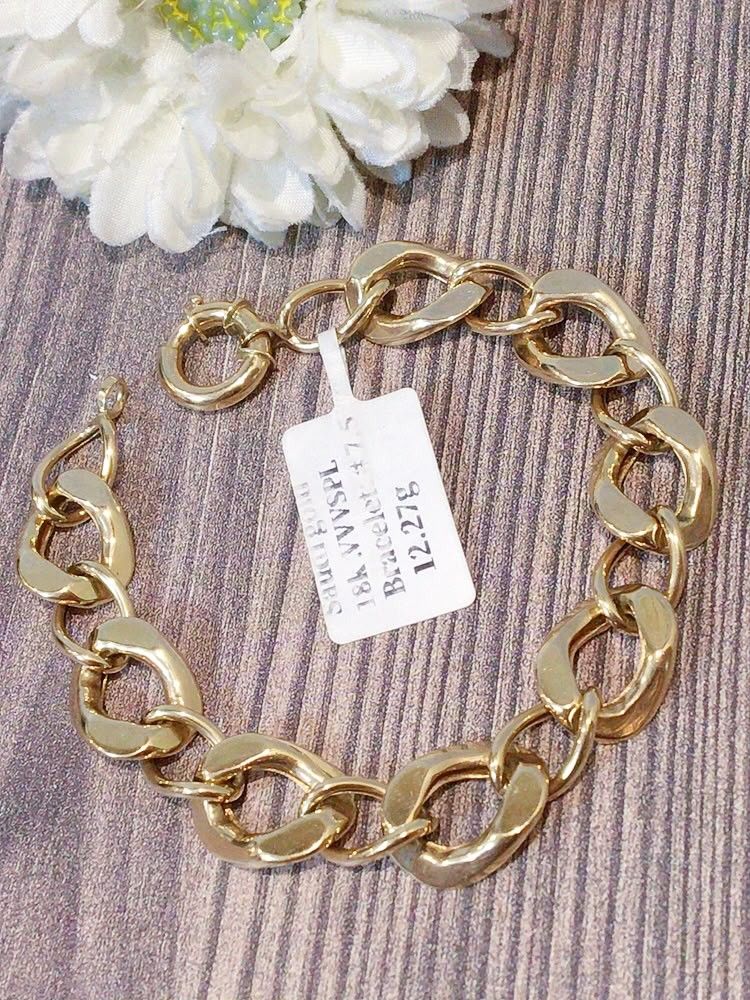 round chain bracelet 18k gold (Category: Bracelets) located in Manila. Submitted by primejewelry (Listing ID 1466464722, Image 2). Description: .