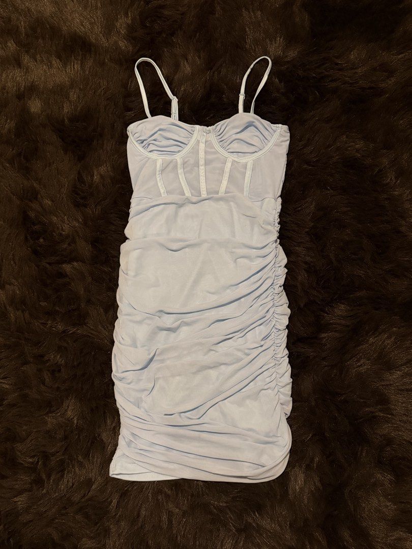 RUCHED CORSET STYLE DRESS (Category: Dresses) located in Makati City. Submitted by outof_______thisworld (Listing ID 1466503946, Image 1). Description: shop for a cause campaign size: xs-s condition: never used before please keep in mind that all funds raised from this campaign will be donated, so no haggling would be much appreciated. feel free to ask more about the campaign. (transparency provided.).