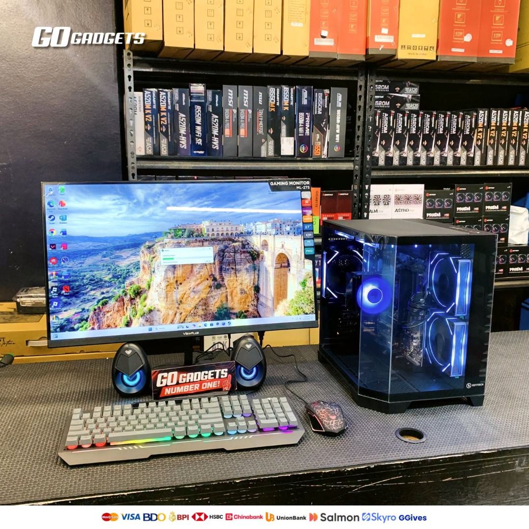 Ryzen 7 5700G PC Build Package (Category: Desktops) located in Makati City. Submitted by eckang12 (Listing ID 1466443067, Image 1). Description: — KEY FEATURES - ⚡ AMD Ryzen 7 5700G – 8 Cores / 16 Threads - 🚀 Up to 4.6GHz Boost Clock – Fast performance for multitasking - 🎮 Integrated AMD Radeon Graphics – No dedicated GPU required for basic gaming - 🧠 Excellent Multitasking – Great for work, school, productivity, and content creation - 💾 NVMe