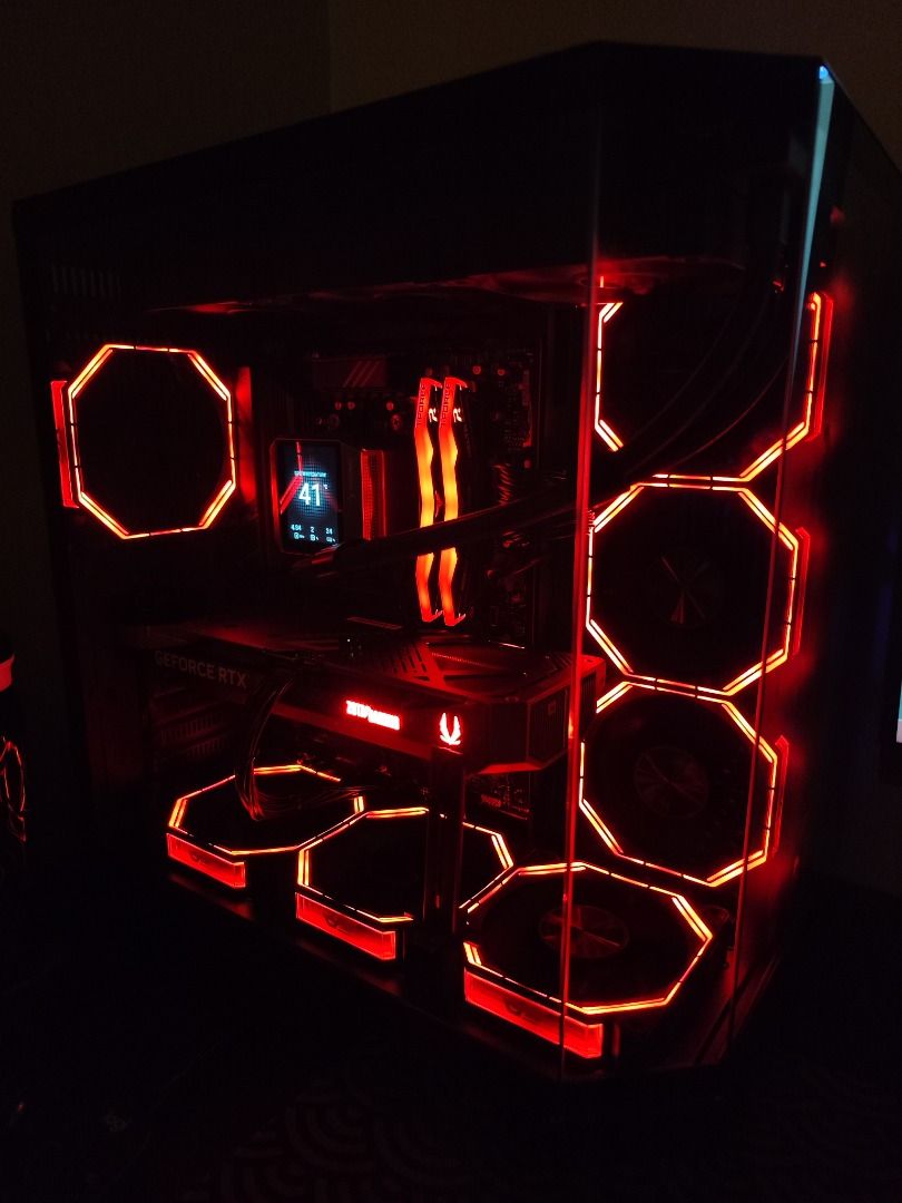Ryzen 7 7800x3D RTX 5070 Gaming PC (Category: Desktops) located in Las Pinas. Submitted by jazteyn (Listing ID 1466554260, Image 1). Description: AUTO PASS sa tatawad pa 7 7800x3D Zotac RTX 5070 T. Force Delta 32gb CL30 ram 6000mhz Gigabyte B650 Eagle wifi+bluetooth 2TB Samsung 990 pro Deepcool Mystique AIO Deepcool 850W 7 pcs Darkflash argb fan Coolman Spectra Luxe ATX Used for VA stuffs and gaming 1 year old RFS: switching to Macbook.