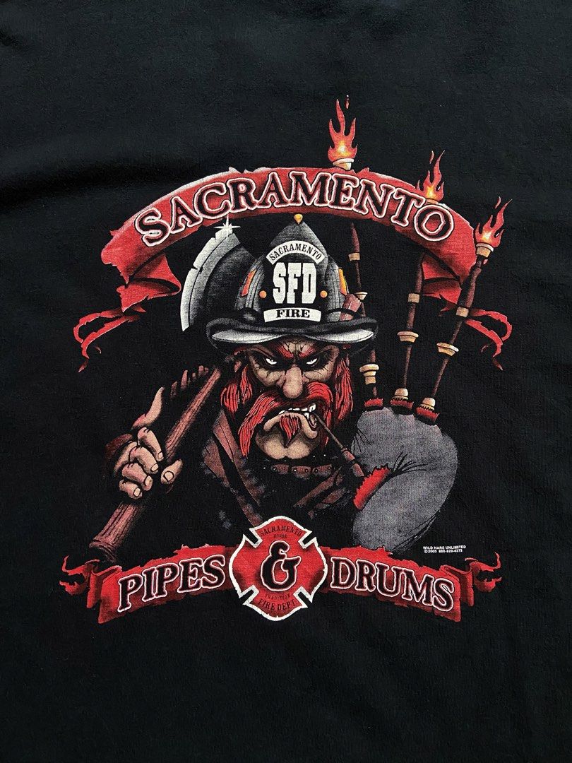 SACRAMENTO PIPE DRUM Y2k (Category: Tshirts & Polo Shirts ) located in Salug. Submitted by bagdoi_finds (Listing ID 1466499657, Image 1). Description: .
