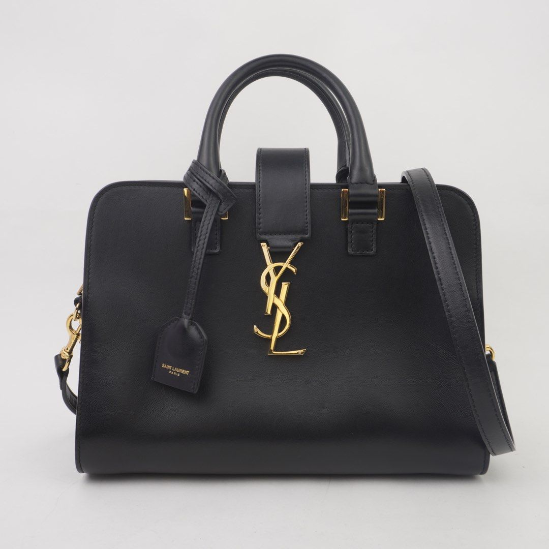 Saint Laurent Black Baby Cabas (Category: Luxury Bags & Wallets) located in Taguig. Submitted by dluxenest (Listing ID 1466356440, Image 1). Description: Last price posted Inclusion:dust bag, care booklet, identification card, strap You may follow us on IG : dluxenest FB : Dragons Luxe Nest.