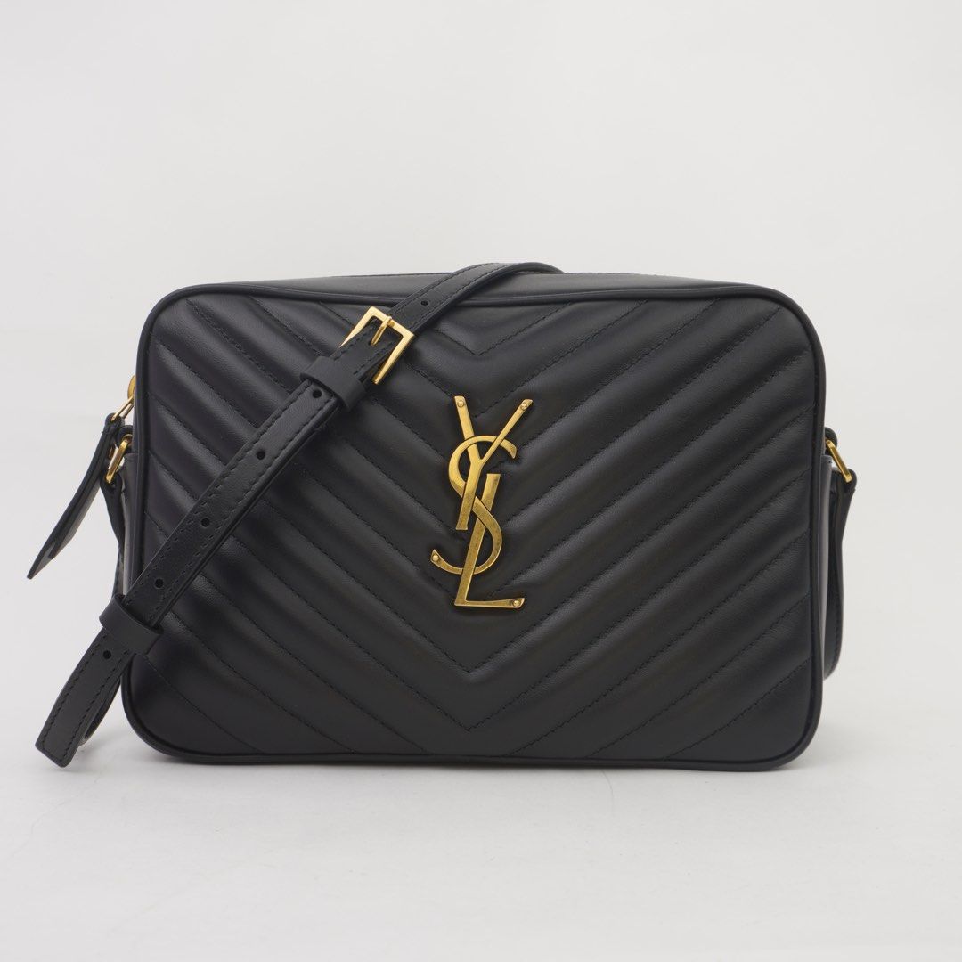Saint Laurent Black Lou Camera Bag (Category: Luxury Bags & Wallets) located in Taguig. Submitted by dluxenest (Listing ID 1466355575, Image 1). Description: Last price posted Inclusion: dust bag, care booklet, identification card You may follow us on IG : dluxenest FB : Dragons Luxe Nest.