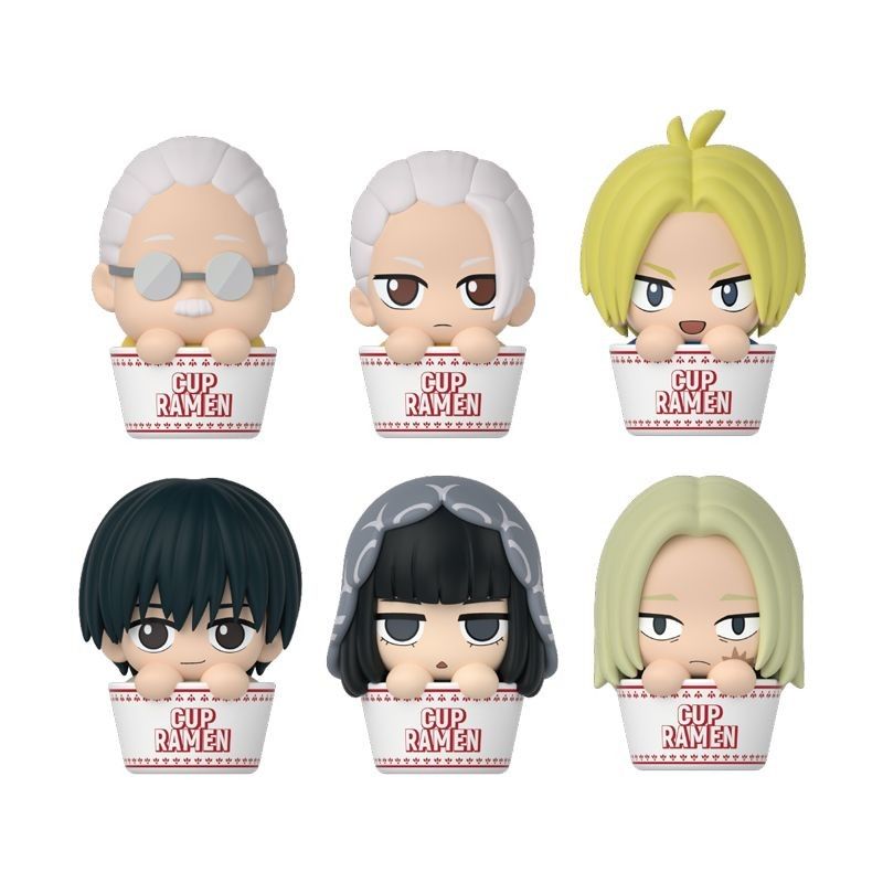 SUNRISEPOP Sakamoto Days Cup Ramen Figure (Category: Designer & Blind Box Toys) located in Malasiqui. Submitted by yoonisthings (Listing ID 1466534664, Image 1). Description: [PRE-ORDER] Sakamoto Days Cup Ramen Mini Figure ₱350 **BUY 2 or more, to get FREE SF via J&T Height approx. 45mm ETA: 21-24days Available Characters: • Taro Sakamoto - Store Owner version • Shin Asakura • Nagumo (RESERVED) • Taro Sakamoto - Slim version • Osaragi • Shishiba 