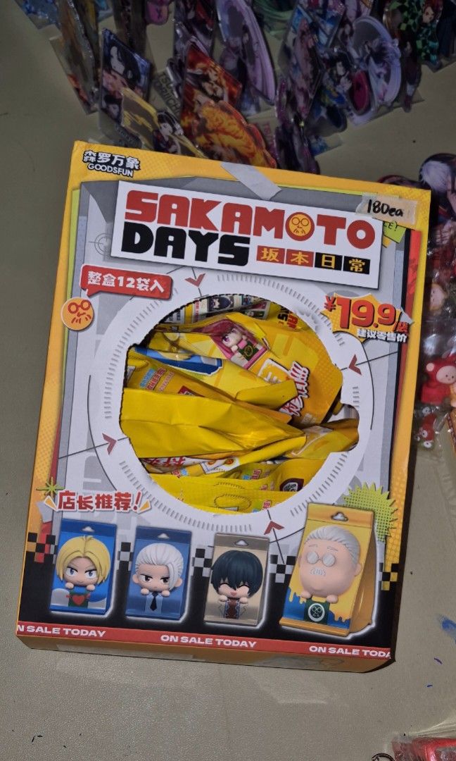 Sakamoto Days lunchbag keychain (Category: Character Goods) located in Malasiqui. Submitted by yoonisthings (Listing ID 1465777584, Image 1). Description: Sakamoto Days lunchbag Keychain ₱180 each **​Buy 2 or more to get more discounts + FREE Shipping via J&T! 🛒✨ Available characters: -Taro Sakamoto (Version A - Chubby) -​Taro Sakamoto (Version B - Slim) -​Shin Asakura -​Lu Shaotang -​Heisuke Mashimo -​Natsuki Seba -​Nagumo (Casual) -​Nagumo (OR