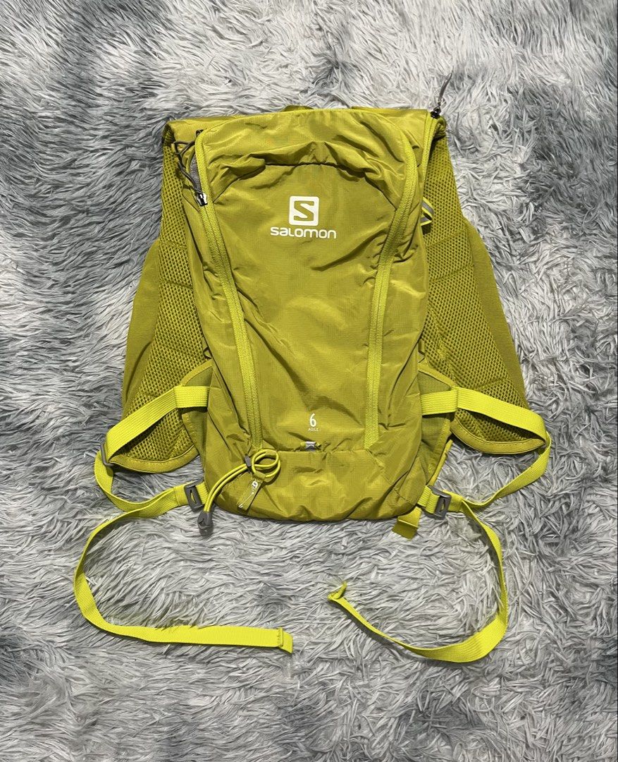 Salomon Agile 6 Running Bagpack (Category: Backpacks) located in Sasmuan (Sexmoan). Submitted by winterclothes.ph (Listing ID 1466482149, Image 1). Description: Salomon Agile 6 Running Bagpack Excellent Condition.
