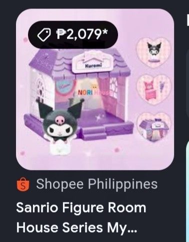 Sanrio items from Japan (Category: Vintage Collectibles) located in Manila. Submitted by alayassulittipidfinds (Listing ID 1466405609, Image 3). Description: price starts @₱100 all og from japan with etikata/markings.