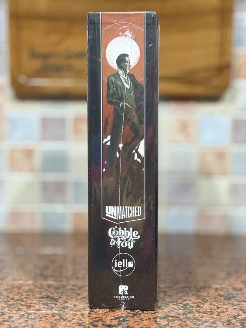 SEALED Unmatched: Cobble & Fog (Category: Board Games & Puzzles) located in Paranaque City. Submitted by theandiefeated (Listing ID 1466436138, Image 2). Description: Brand new. Purchased from Gaming Library. RFS: Extra copy Original price: 2700 Negotiable price. FREE SHIPPING WITHIN BF HOMES PARANAQUE .
