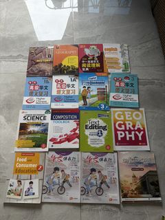 Secondary 1 Math, Geography, and Chinese Textbooks, Hobbies & Lifestyle ...