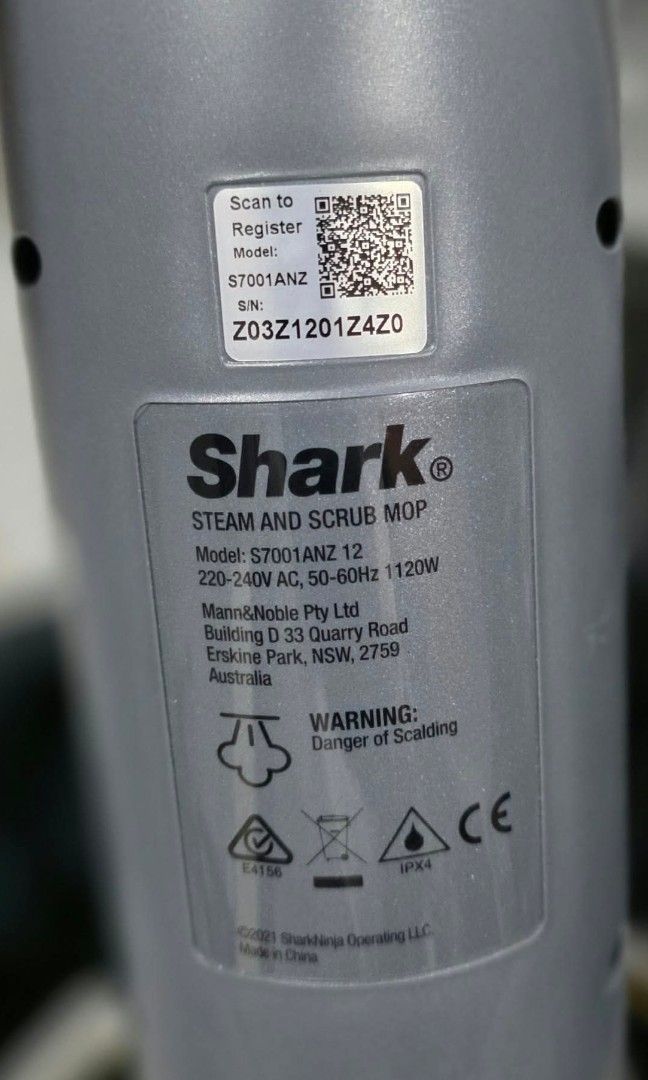 SHARK STEAM & SCRUB (Category: Vacuum Cleaner & Housekeeping) located in Bulacan. Submitted by iamvanillapeach (Listing ID 1466440782, Image 2). Description: Shark steam & scrub almost new display unit.