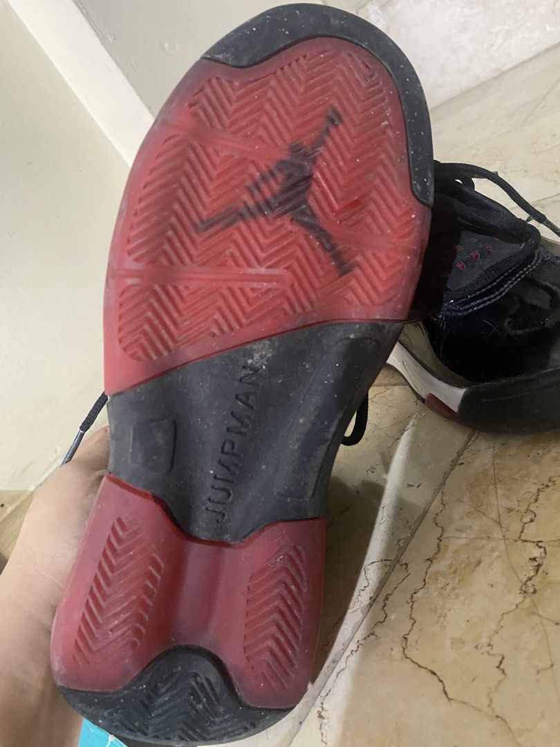 Shoes )Jordan (Category: Babies & Kids Fashion) located in Manila. Submitted by jenlynn_28 (Listing ID 1466479486, Image 2). Description: Mag konting flaw as seen in the photos. 5x lang nagamit at naliitan na.