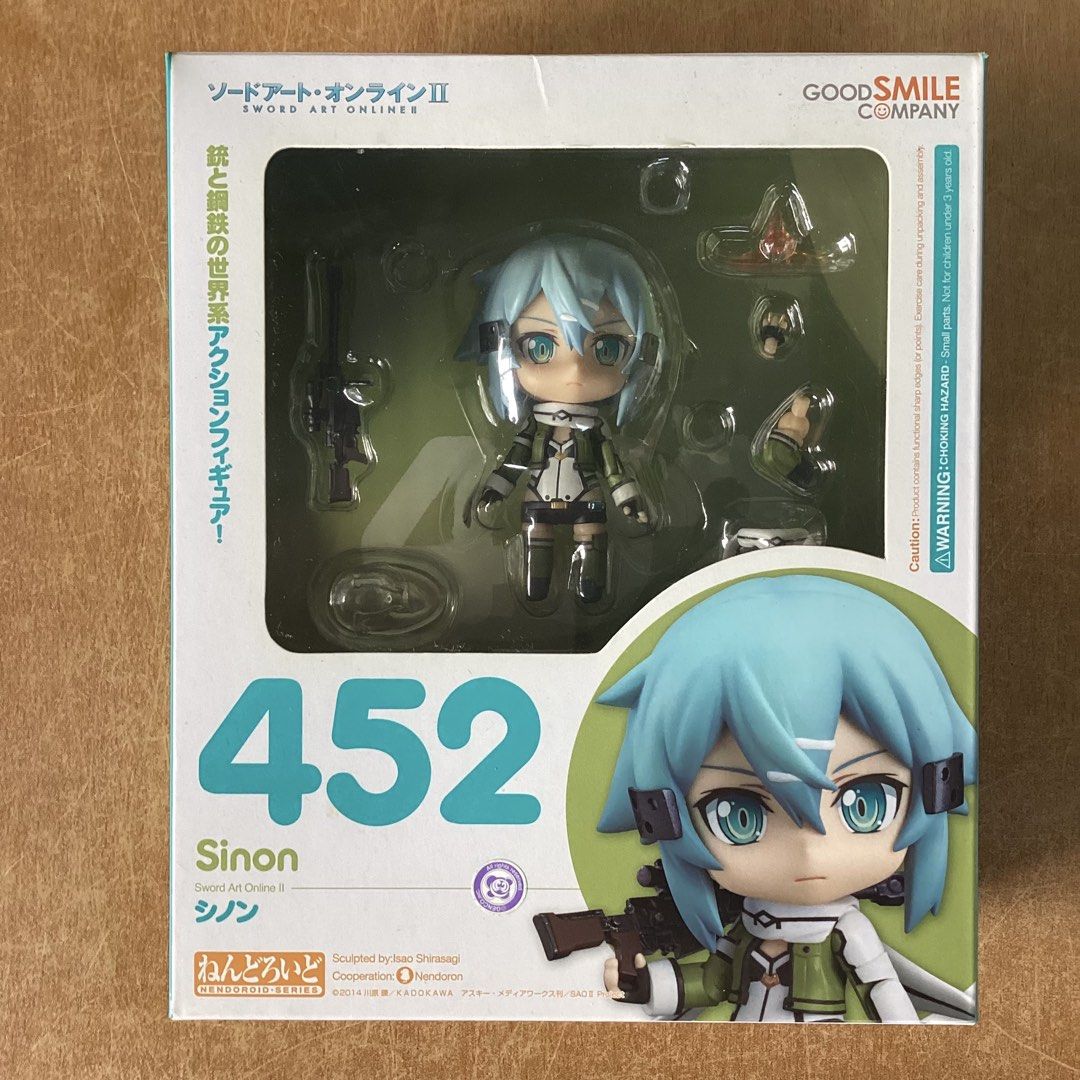 SINON NENDOROID (Category: Figurines & Statues) located in Bulacan. Submitted by prism_013 (Listing ID 1466437032, Image 1). Description: BIB-COMPLETE ₱1800 LALALMOVE/J&T/GGX.
