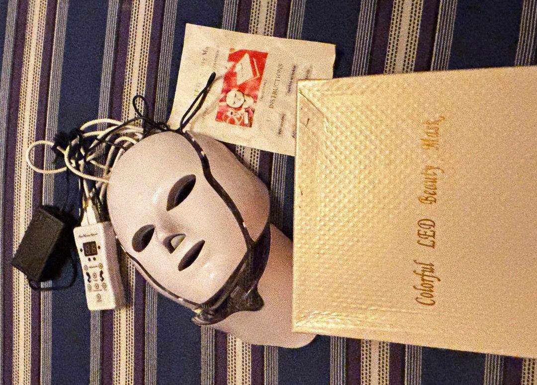 Skincare Equipment Bundle LED Mask Dr Pen Charmant (Category: Face Care) located in Caloocan City. Submitted by crateandbarrel (Listing ID 1466545754, Image 3). Description: Complete professional home skincare bundle - Includes Colorful LED Beauty Mask with controller comes with box Includes Dr. Pen microneedling device with box Includes Premium Charmant digital device kit for microblading complete set - All items come with original boxes, power 