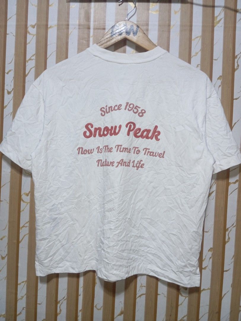 SNOW PEAK (Category: Activewear) located in Monkayo. Submitted by danielcabusora (Listing ID 1466479735, Image 2). Description: SNOW PEAK CROP SHIRT XS ON TAG 21BY23 NO ISSUE.