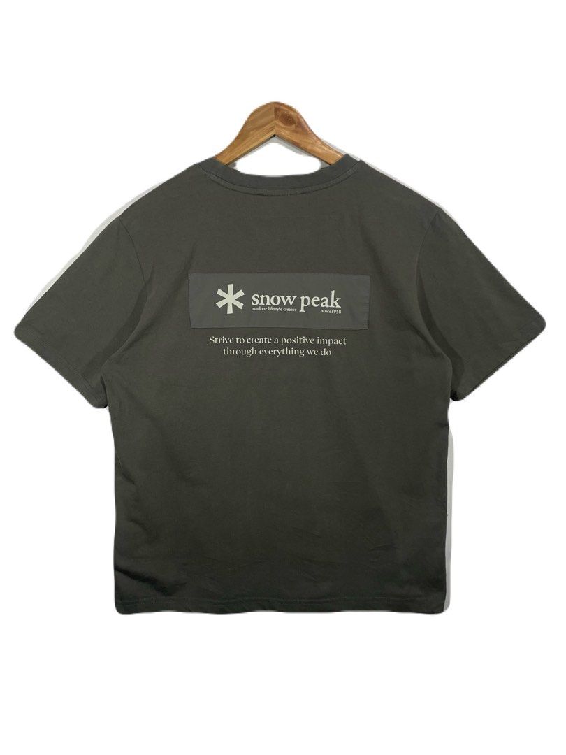 SNOW PEAK TEE (Category: Tshirts & Polo Shirts ) located in Bongabong. Submitted by freshrelic (Listing ID 1466340652, Image 3). Description: details are shown in first image.