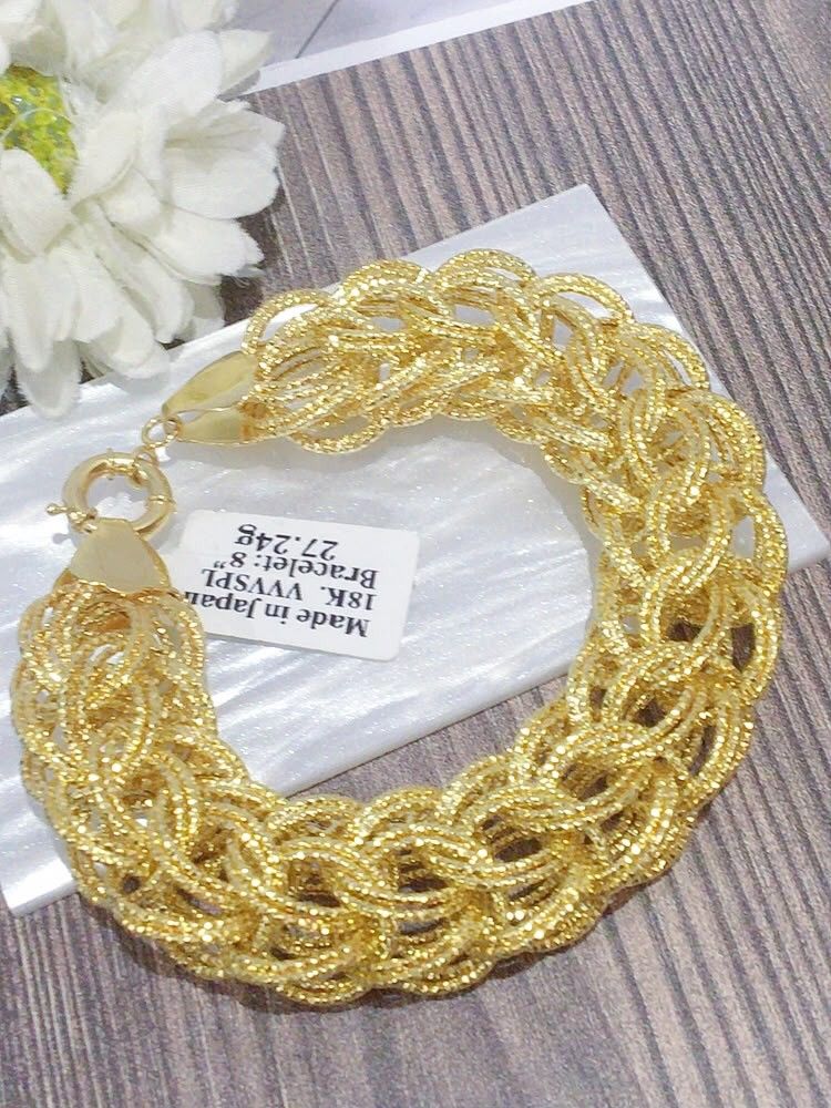 soft bracelet 18k japan gold (Category: Bracelets) located in Manila. Submitted by primejewelry (Listing ID 1466461437, Image 2). Description: .