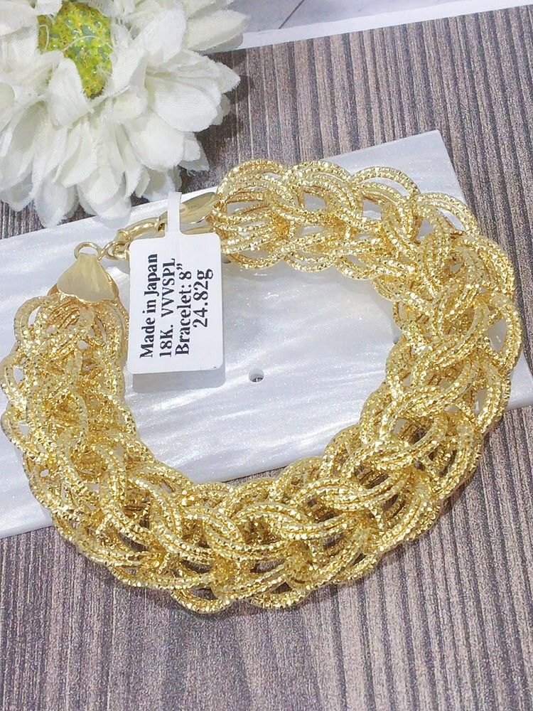 soft bracelet 18k japan gold (Category: Bracelets) located in Manila. Submitted by primejewelry (Listing ID 1466461437, Image 3). Description: .