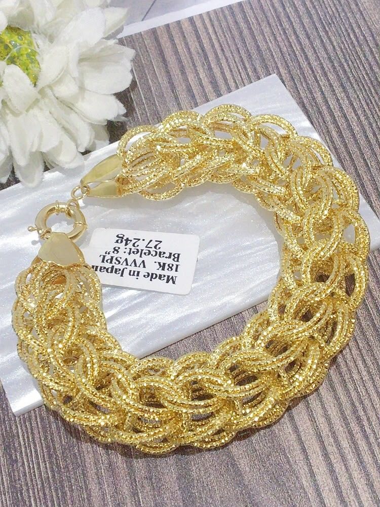 soft bracelet 18k japan gold (Category: Bracelets) located in Manila. Submitted by primejewelry (Listing ID 1466461437, Image 1). Description: .