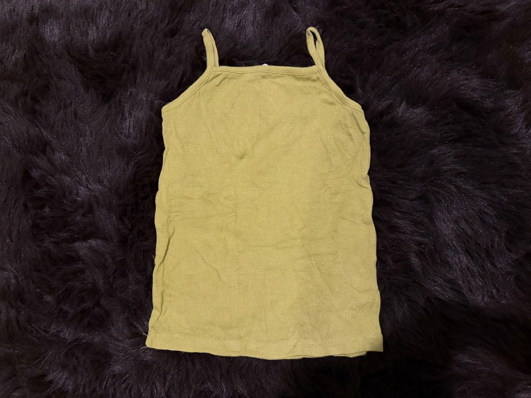 SOFT RIBBED SPAGHETTI STRAP SLEEVELESS TOP (Category: Sleeveless) located in Makati City. Submitted by outof_______thisworld (Listing ID 1466503186, Image 1). Description: shop for a cause campaign size: xs-s condition: still very good. love the color of this top please keep in mind that all funds raised from this campaign will be donated, so no haggling would be much appreciated. feel free to ask more about the campaign. (transparency provided.)