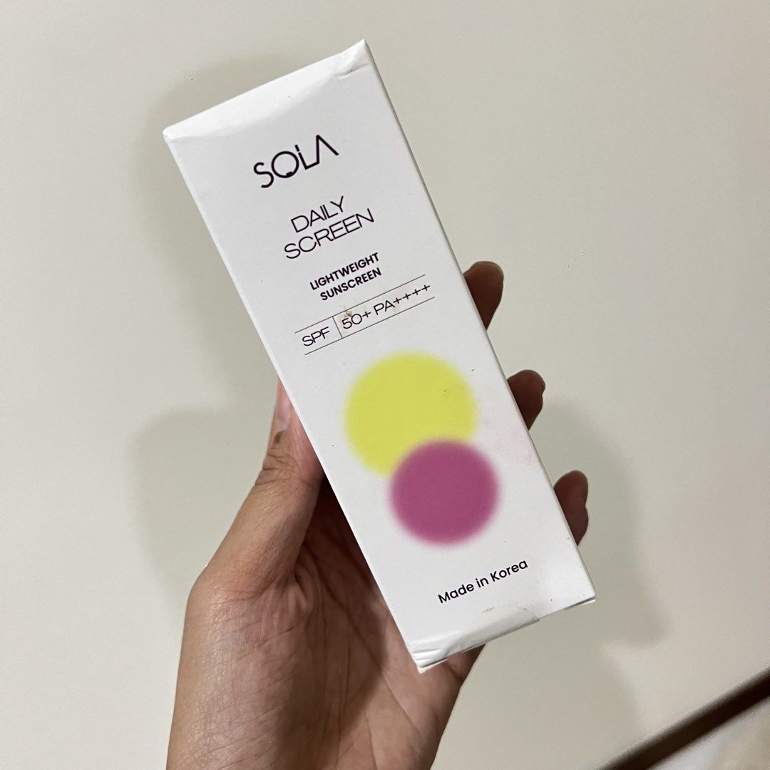 Sola Sunscreen (Category: Face Care) located in Rizal. Submitted by preowned.clo (Listing ID 1466361482, Image 1). Description: .