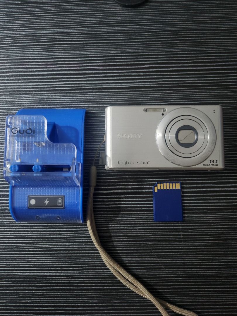 Sony Cybershot DSC- W530. (Category: Cameras) located in Batangas. Submitted by nanamiaki (Listing ID 1466521521, Image 1). Description: - Model: Sony Cyber-shot Digital Camera - Color: Silver (Compact, pocket-friendly size) - Resolution: 14.1 Megapixels - Condition: 8/10 Powers up perfectly with normal wear marks from previous use - Inclusions: 32 GB memory card, battery charger, and hand strap Can do meetup around Sto. Tomas & Tanauan Batangas 
