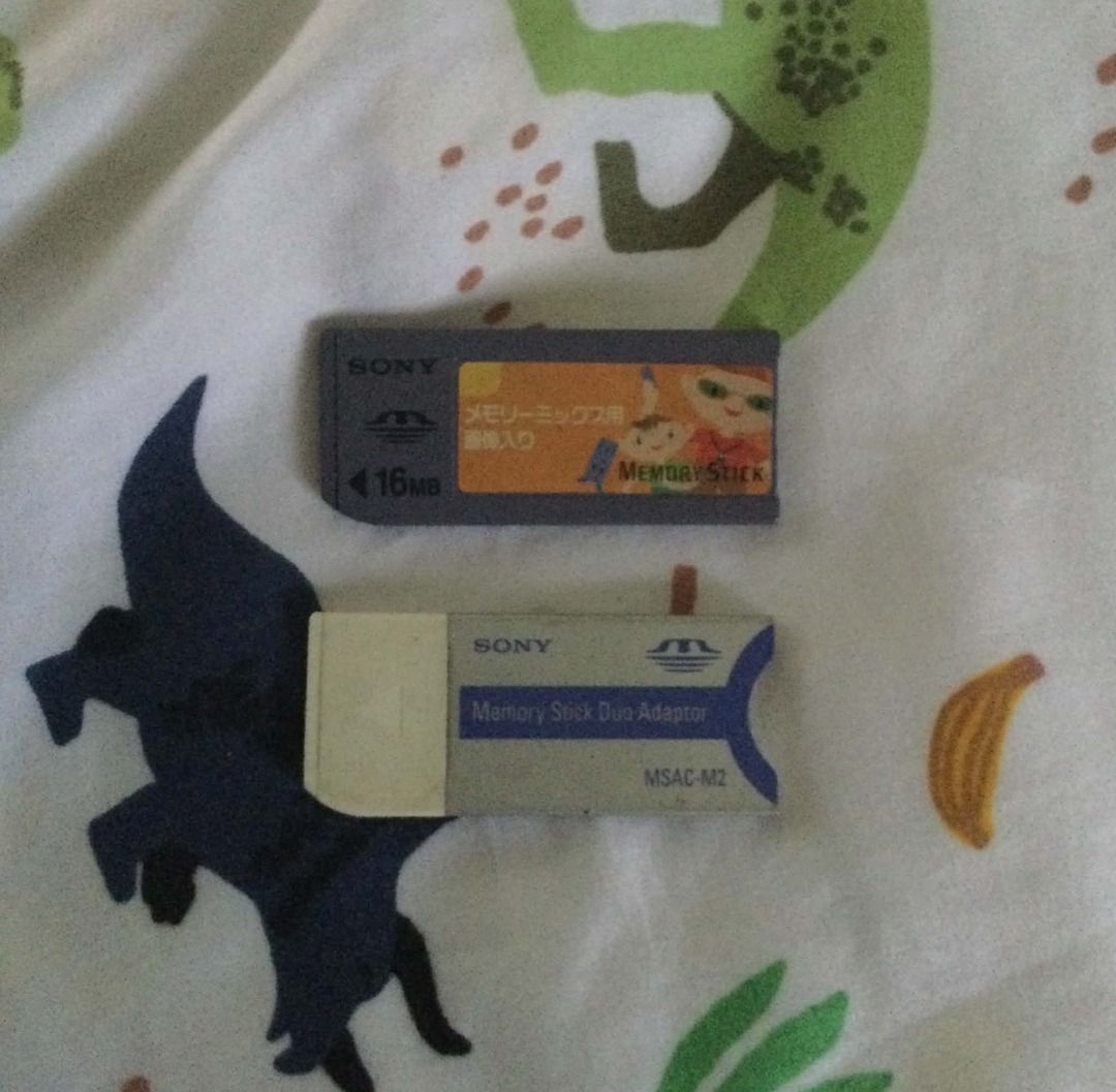 UNTESTED Sony Memory Stick and Memory Stick Duo Adaptor (Category: Memory & SD Cards) located in Davao. Submitted by clbni (Listing ID 1466438742, Image 1). Description: Untested Sony Memory Stick (16MB) and Sony Memory Adaptor. PM FOR MORE DETAILS. BUY AT YOUR OWN RISK!! Prices are negotiable!!.