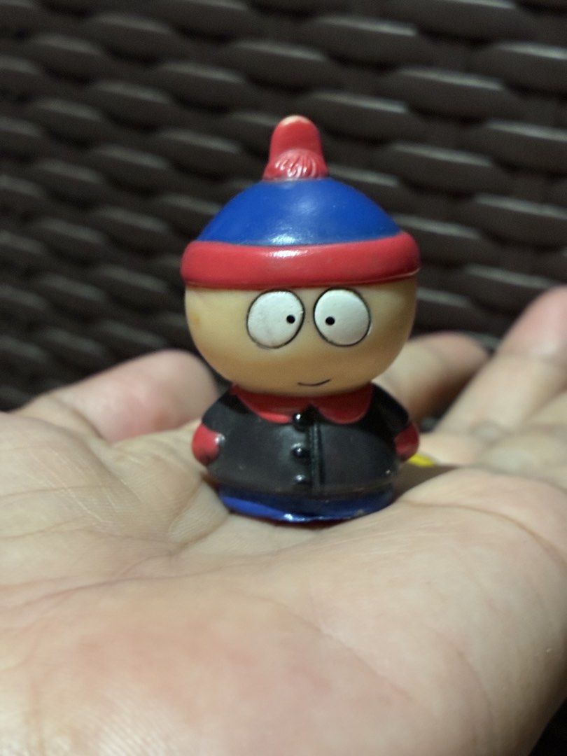 South Park (Stan) (Category: Vintage Collectibles) located in Manila. Submitted by keth.11 (Listing ID 1466517266, Image 1). Description: SOUTH PARK SMALL SOFT VINYL .