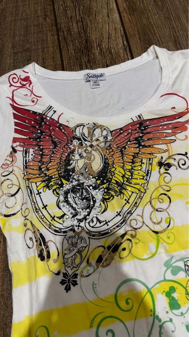 SOUTHPOLO Y2K (Category: Shirts) located in Manila. Submitted by urban.vintage (Listing ID 1466455636, Image 2). Description: ISSUE: NONE (NEED WASH) MOP :GCASH (NO COD) SHIP VIA: LALAMOVE & J&T LOCATION: PASIG CITY LENGTH: 27 WIDTH :19 .