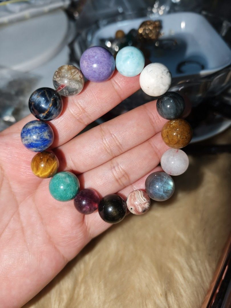 Special Offer Mix Crystal Customized Bracelet (Category: Bracelets) located in Quezon City. Submitted by piaoliangcollections.ph (Listing ID 1466528326, Image 2). Description: PM for sure buyer. This is one piece only. Very Beautiful. Different Crystals combined..