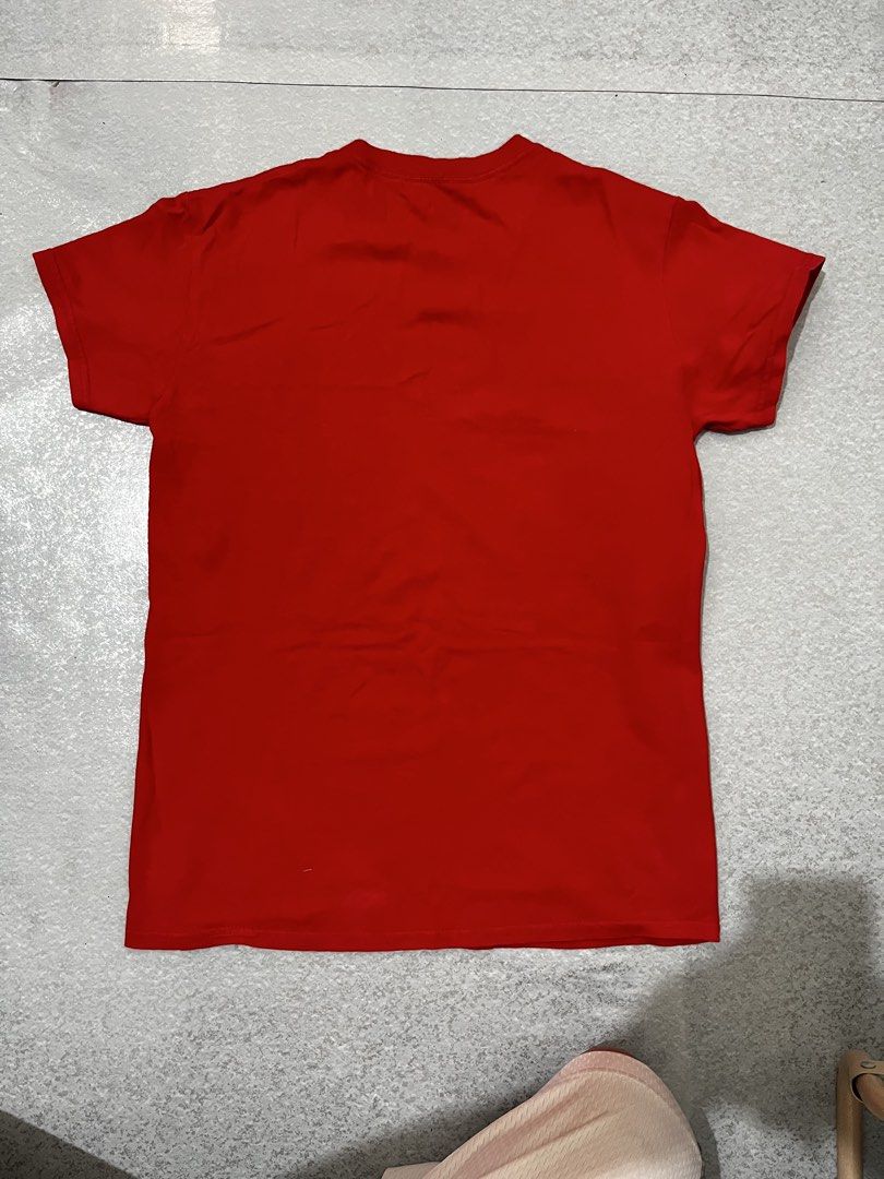 Sriracha Hot Chili Sauce Graphic Tee (Category: Tshirts & Polo Shirts ) located in Manila. Submitted by fcaleb022713960 (Listing ID 1466417738, Image 2). Description: - Color: Bright red - Design: Classic Sriracha hot sauce graphic on the chest, plain back - W 18 inches - L 24 inches - Condition: Brand new / Great quality .