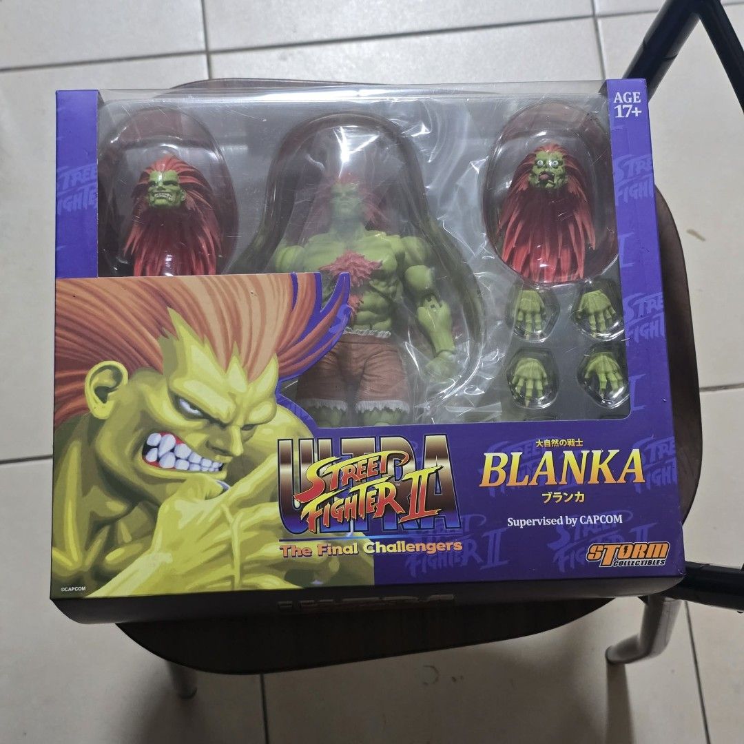 Storm Collectibles Blanka (Category: Action & Battle Toys) located in Mandaluyong City. Submitted by kyreii (Listing ID 1466538843, Image 1). Description: MISB.