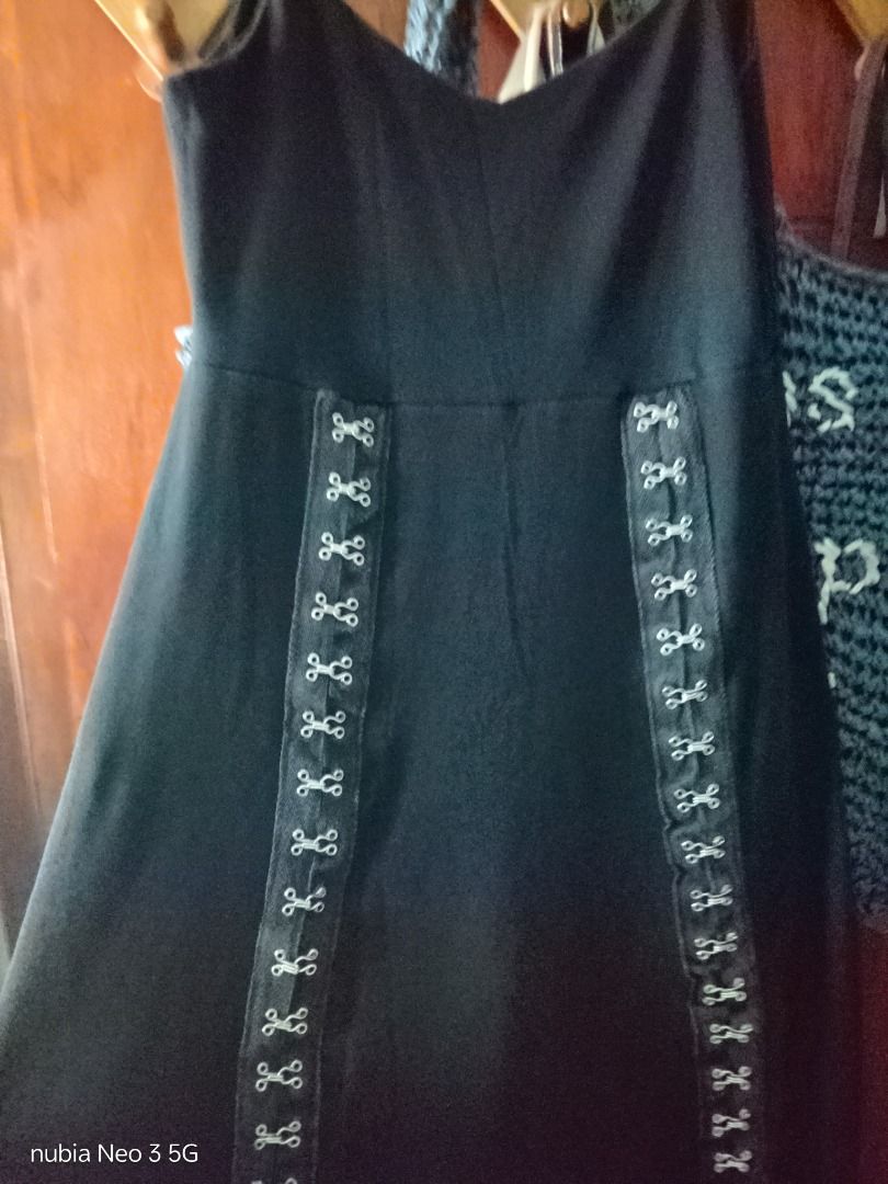Strappy dress (Category: Dresses) located in Trece Martires City. Submitted by sulit_buys (Listing ID 1466403515, Image 2). Description: Bust- 34' Waist- 30' Length- 45 Best for medium.
