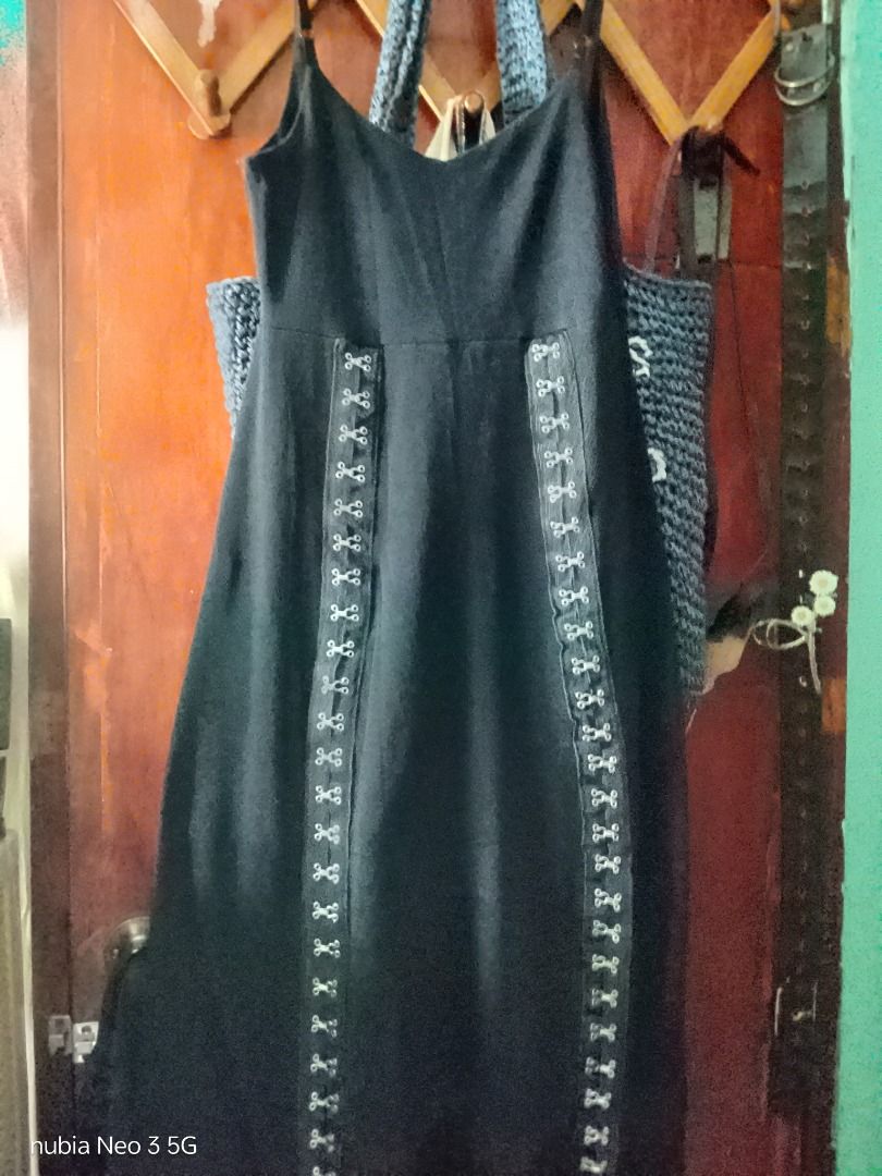 Strappy dress (Category: Dresses) located in Trece Martires City. Submitted by sulit_buys (Listing ID 1466403515, Image 1). Description: Bust- 34' Waist- 30' Length- 45 Best for medium.