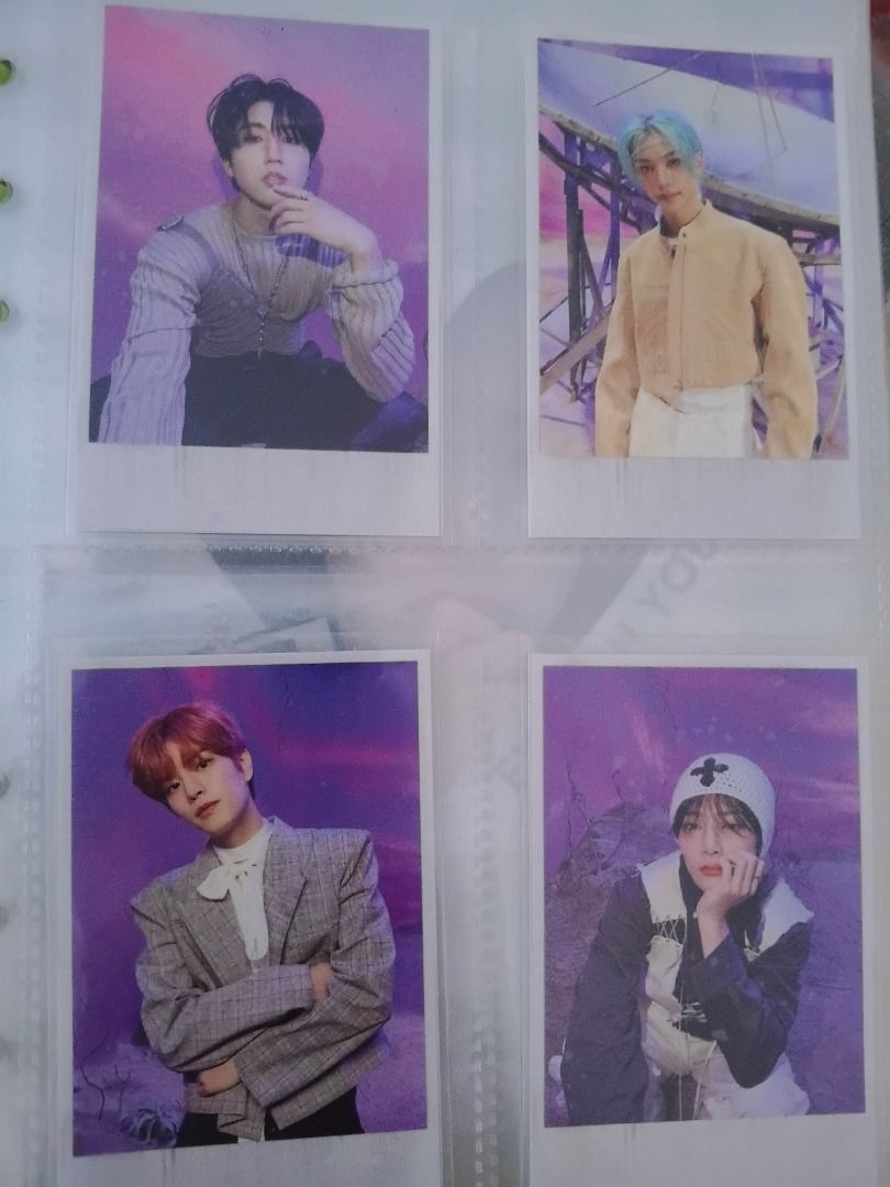 Stray Kids OT8 photocards (Category: K-Wave Merchandise) located in Las Pinas. Submitted by exosvthearteu (Listing ID 1466560244, Image 3). Description: - Official Stray Kids photocards & polaroids - OT8 set - both sets for PHP500.