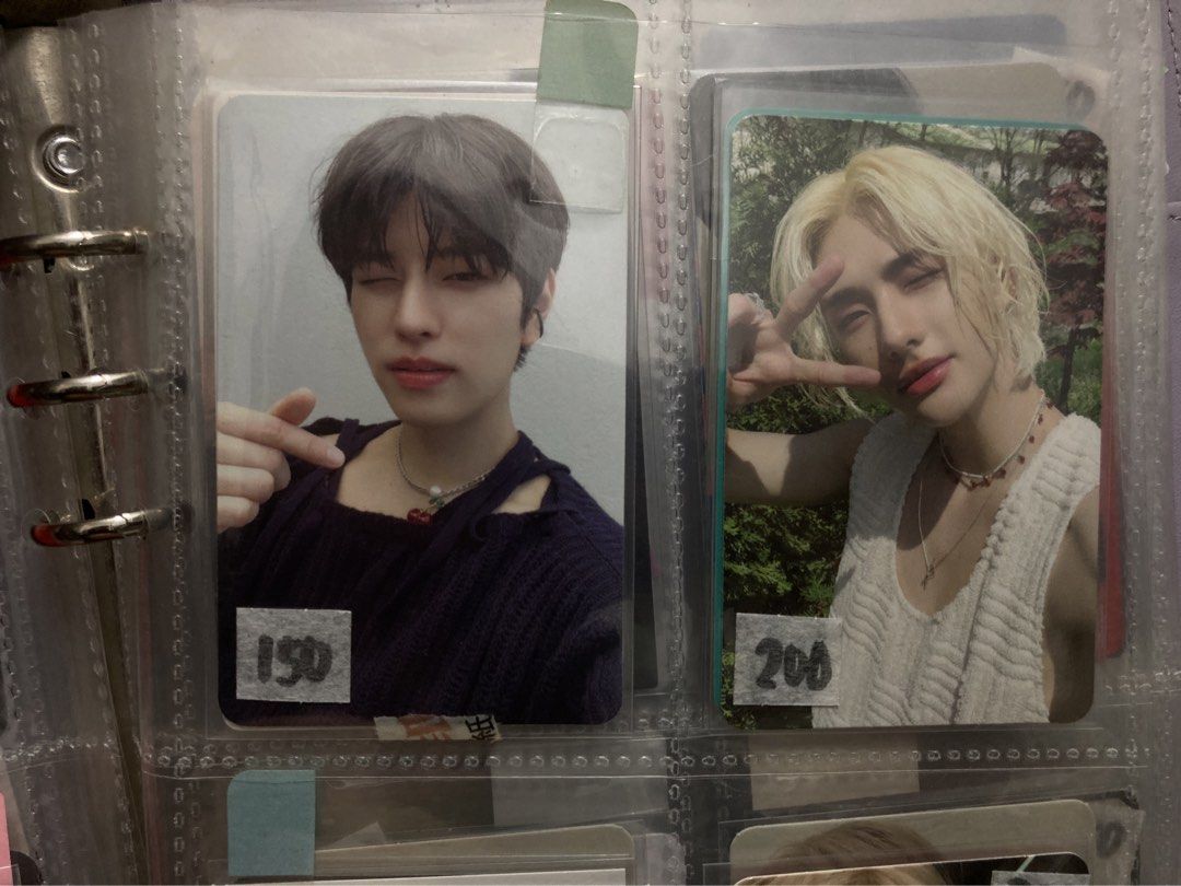 Stray Kids Photocards K-pop Album PCs| Oddinary (Category: K-Wave Merchandise) located in Manila. Submitted by so_steff (Listing ID 1466451818, Image 1). Description: - Official Stray Kids photocards and ID cards - Eras: ODDINARY - Available members: Hyunjin, Felix, Bang Chan, Changbin, Lee Know, Seungmin, and I.N. - Price: ₱50 to ₱200 (refer to tags) - mint condition - DM us for individual availability and bundle .
