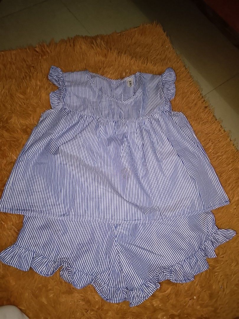 stripe blue sleepwear terno (Category: Sets or Coordinates) located in Manila. Submitted by zealowl_abdf54 (Listing ID 1466531051, Image 1). Description: never been worn, good condition.
