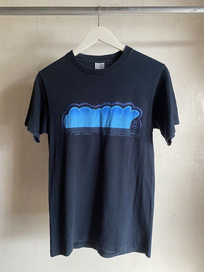 Stussy - Vintage Cloud Tee (Category: Tshirts & Polo Shirts ) located in Puerto Princesa. Submitted by something___. (Listing ID 1466501825, Image 2). Description: Stussy - Vintage Cloud Tee Tagged Size: Small (Dimension) Length: 17.5 Width: 27.4 Condition: Excellent Color rate: 9 Flaws: Lightly used .