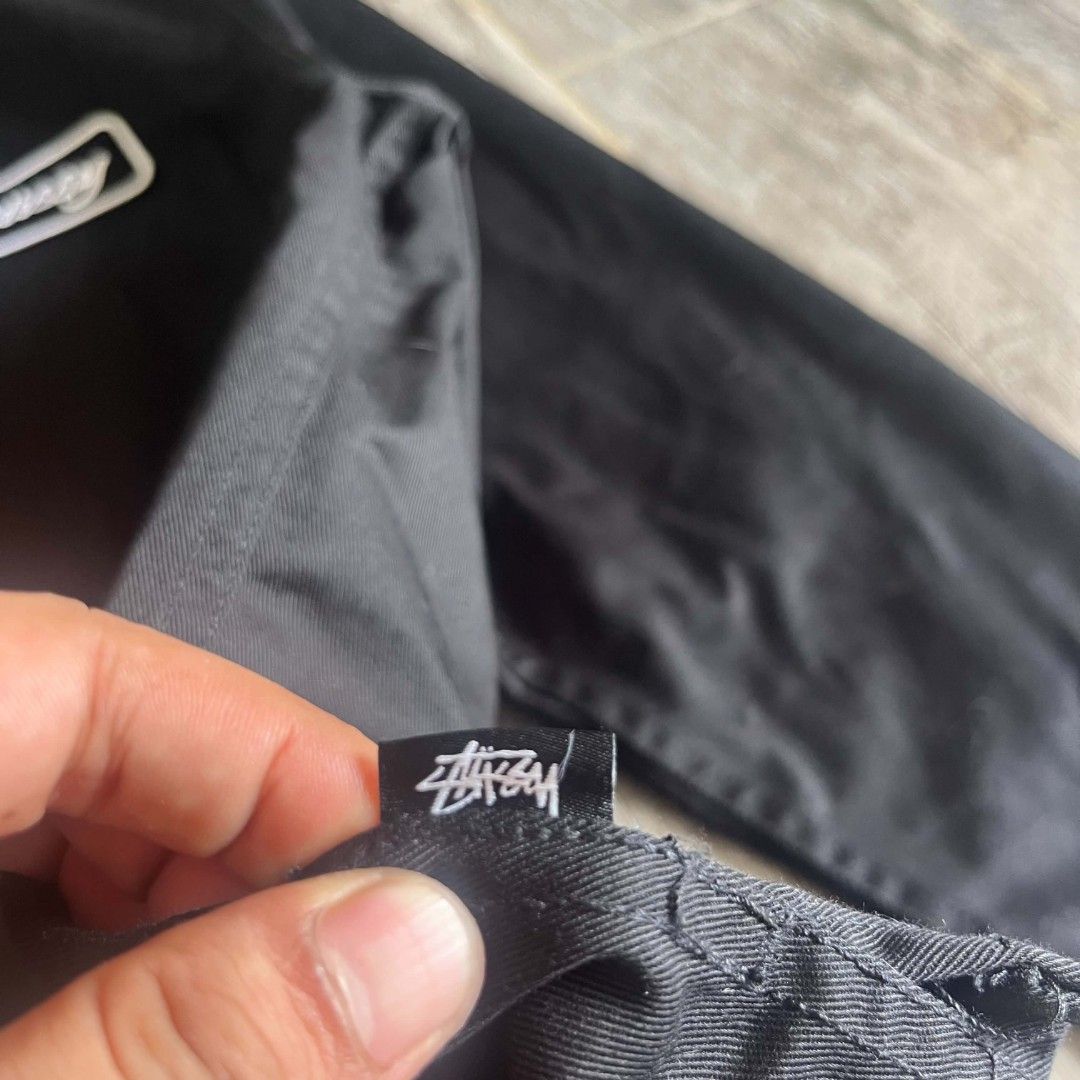 Stussy Full Zip Work Jacket (Category: Coats, Jackets and Outerwear) located in Manila. Submitted by spo0ky.archives (Listing ID 1466492018, Image 3). Description: Width: 22 Length: 26.