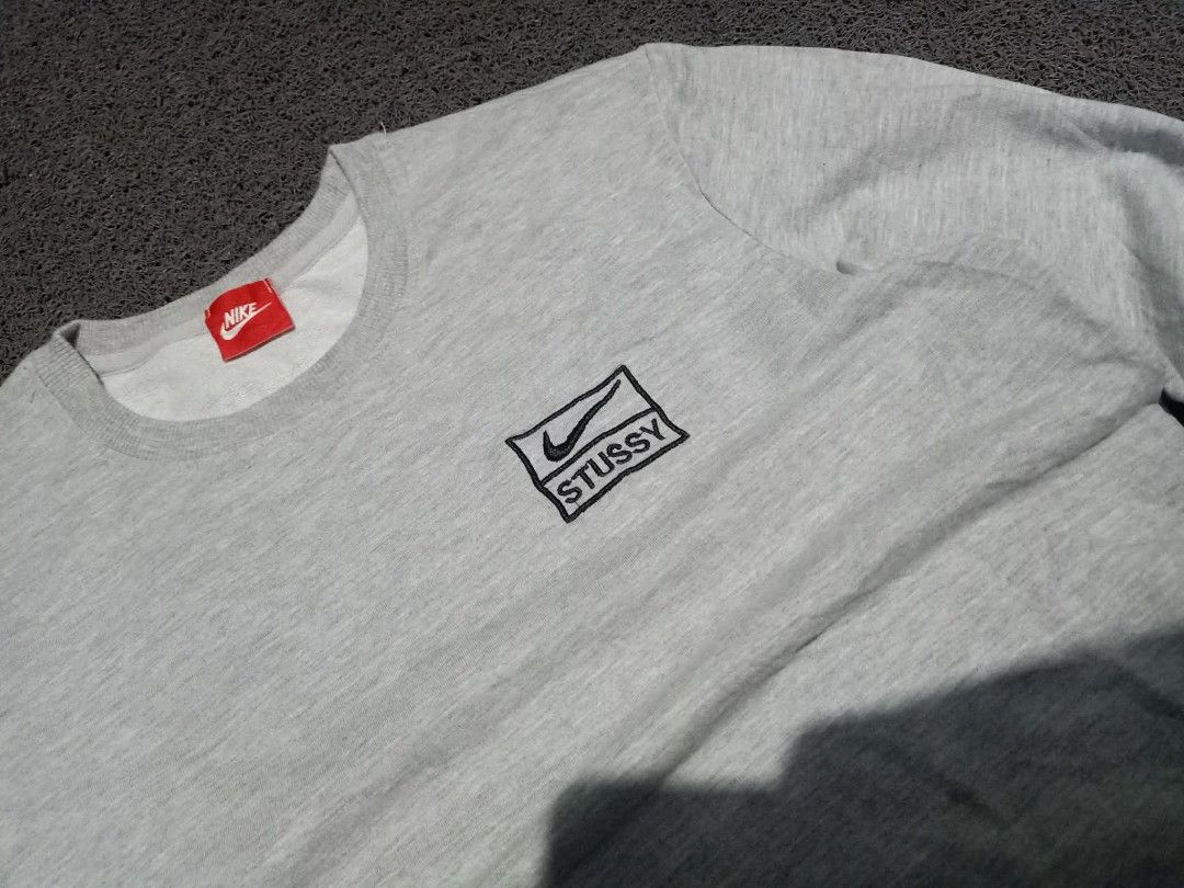 Stussy X Nike Sweater (Category: Coats, Jackets and Outerwear) located in Manila. Submitted by thriftyasher.2601. (Listing ID 1466474428, Image 2). Description: M Embroiderd.