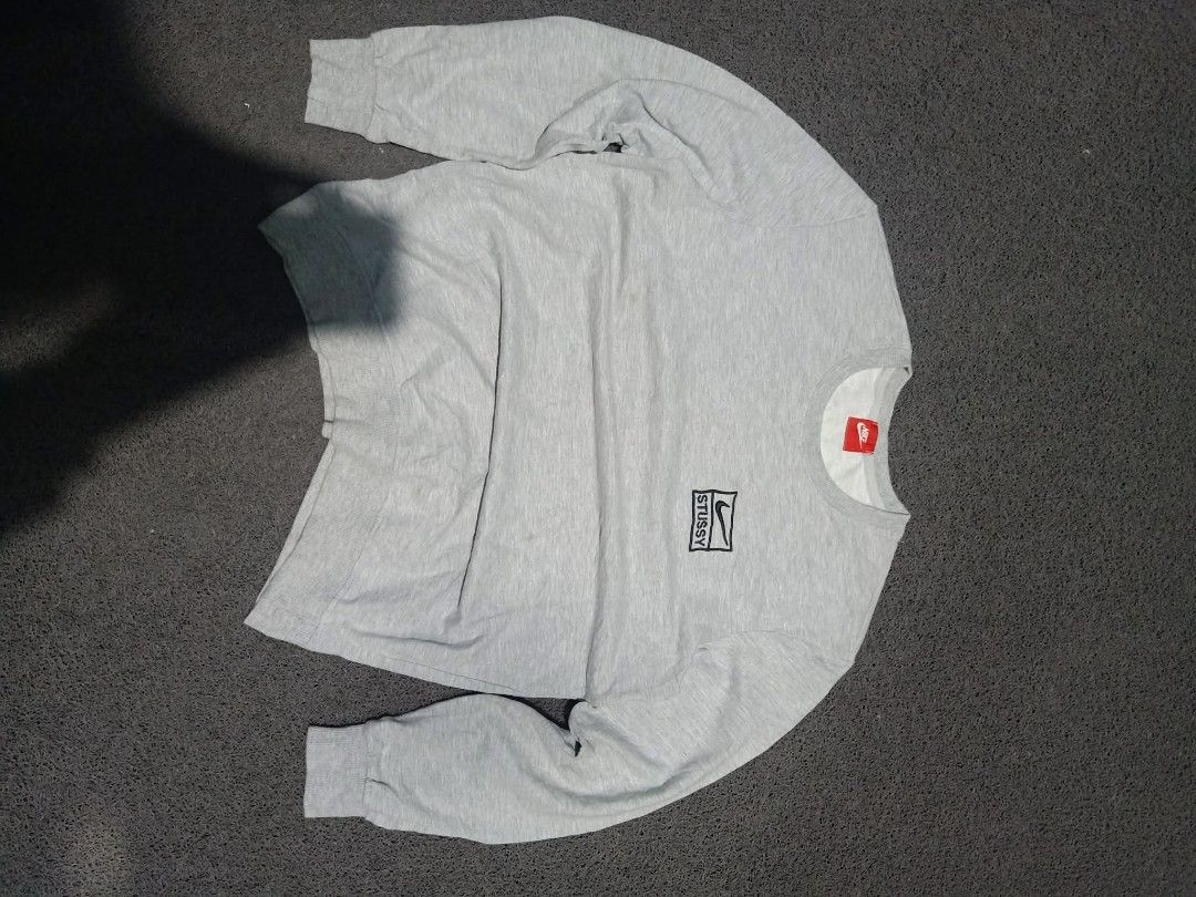 Stussy X Nike Sweater (Category: Coats, Jackets and Outerwear) located in Manila. Submitted by thriftyasher.2601. (Listing ID 1466474428, Image 1). Description: M Embroiderd.