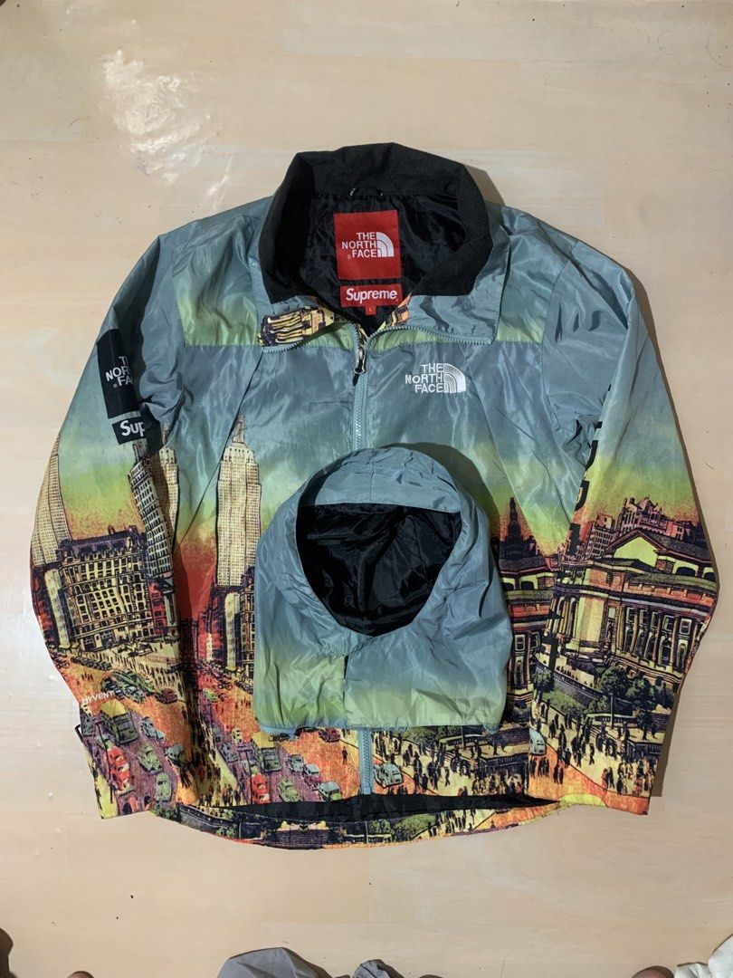 Suprem x The North Face Windbreaker (Category: Luxury Apparel) located in Zamboanga. Submitted by totsthrifted (Listing ID 1466526737, Image 2). Description: EXCELLENT CONDITION DIMES NA SA LAST 2 PIC 9.8/10 2,500 or best offer Pm📩.