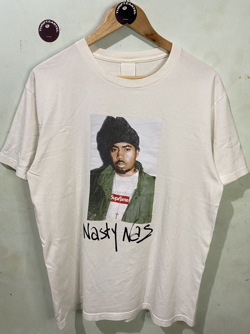 SUPREME NASTY NAS (Category: Tshirts & Polo Shirts ) located in Rizal. Submitted by thrift.cartel (Listing ID 1466380266, Image 1). Description: .