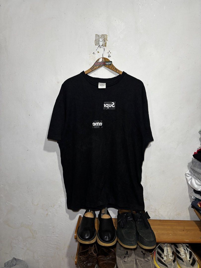 Supreme x CDG tee (Category: Tshirts & Polo Shirts ) located in Calamba. Submitted by sinauna. (Listing ID 1466350882, Image 1). Description: .