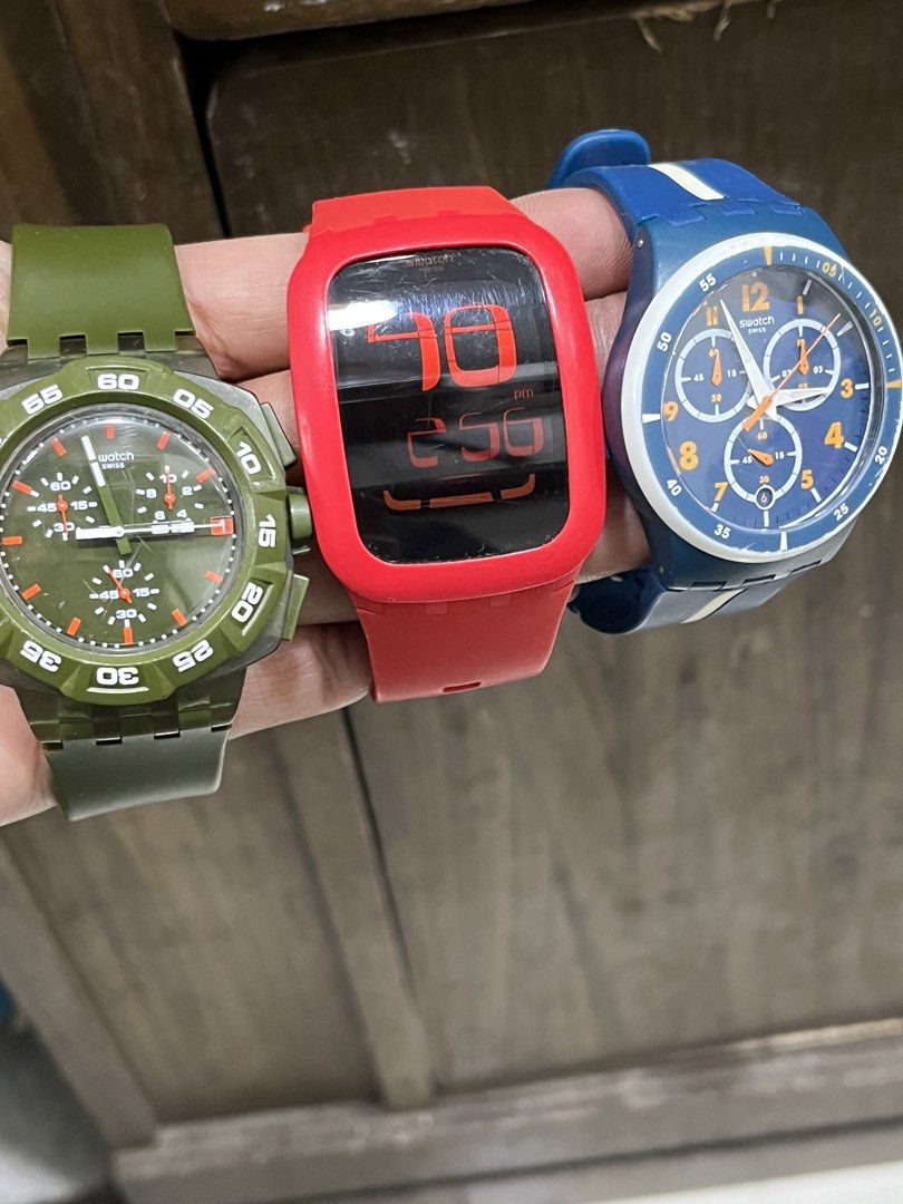 Swatch Unisex. 2800each (Category: Women's Watches) located in Manila. Submitted by jeferrer (Listing ID 1466409747, Image 1). Description: For Sale 100% Legit 100% No issue 100% Orig Swatch 2,800pesos each/isa 7,000 Take all COD Lbc/Lalamove/J&T .