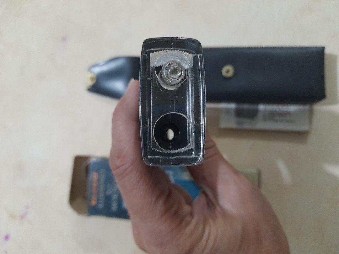 Tasco 30X Illuminated Pocket Microscope (Category: Stationery & School Supplies) located in Bocaue. Submitted by marajapansurplus (Listing ID 1466483580, Image 2). Description: - Brand: Tasco - Power: 30X magnification with built-in light source and focus adjustment - Condition: Vintage, pocket-sized science tool made in Hong Kong - Perfect for: Coin inspection, hobbies, and field work - Inclusions: Original faux leather carrying pouch, manual, a