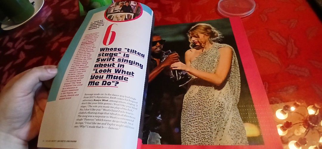 Taylor swift Magazine (Category: Magazines) located in Marikina City. Submitted by darthvader888 (Listing ID 1466465864, Image 3). Description: - Special edition Taylor Swift magazine - Over 80 pages of lore, Easter eggs, hidden messages, and music video breakdowns - Covers albums like Reputation, Midnights, and more - Condition: Clean pages, glossy cover, read carefully once - A must-have collectible for true Swifties.