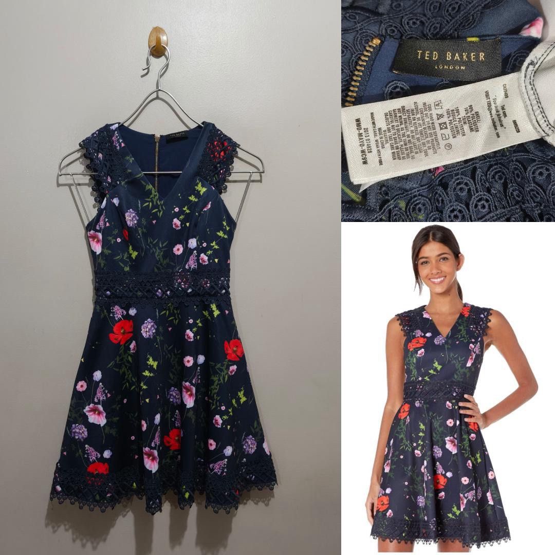 TED BAKER (Category: Dresses) located in Quezon City. Submitted by fashionblvdph02 (Listing ID 1466469732, Image 1). Description: size 0 on tag; fits to xs waist 25”; length 33” zip back with side pockets HIGH quality almost NEW.