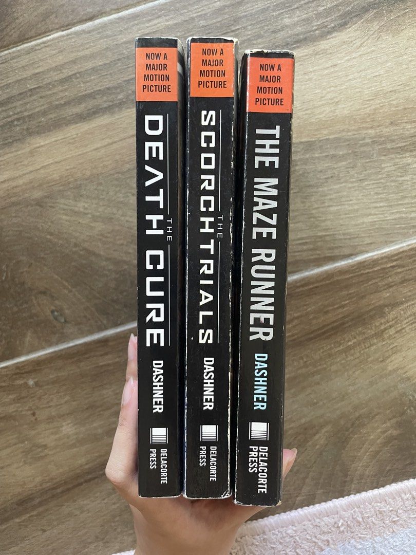 The Maze Runner (Books 1-3) by James Dashner (Category: Storybooks) located in Manila. Submitted by kylaaaaa_ (Listing ID 1466351644, Image 3). Description: SOLD AS A SET .